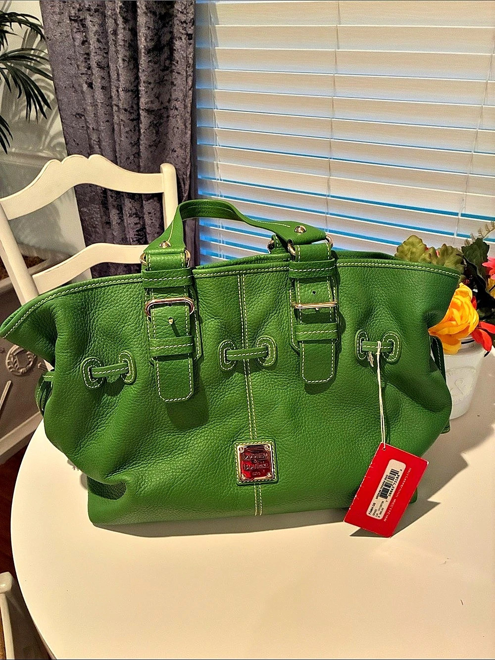 Dooney & Bourke Medium Chiara Bag Green Medium Tote NWT